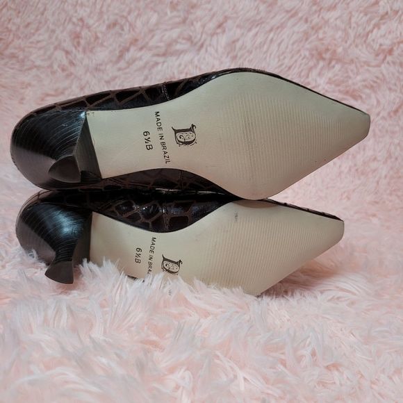 𝅺Diego Di Lucca Croc Embossed boot 6.5 B - Picture 14 of 15